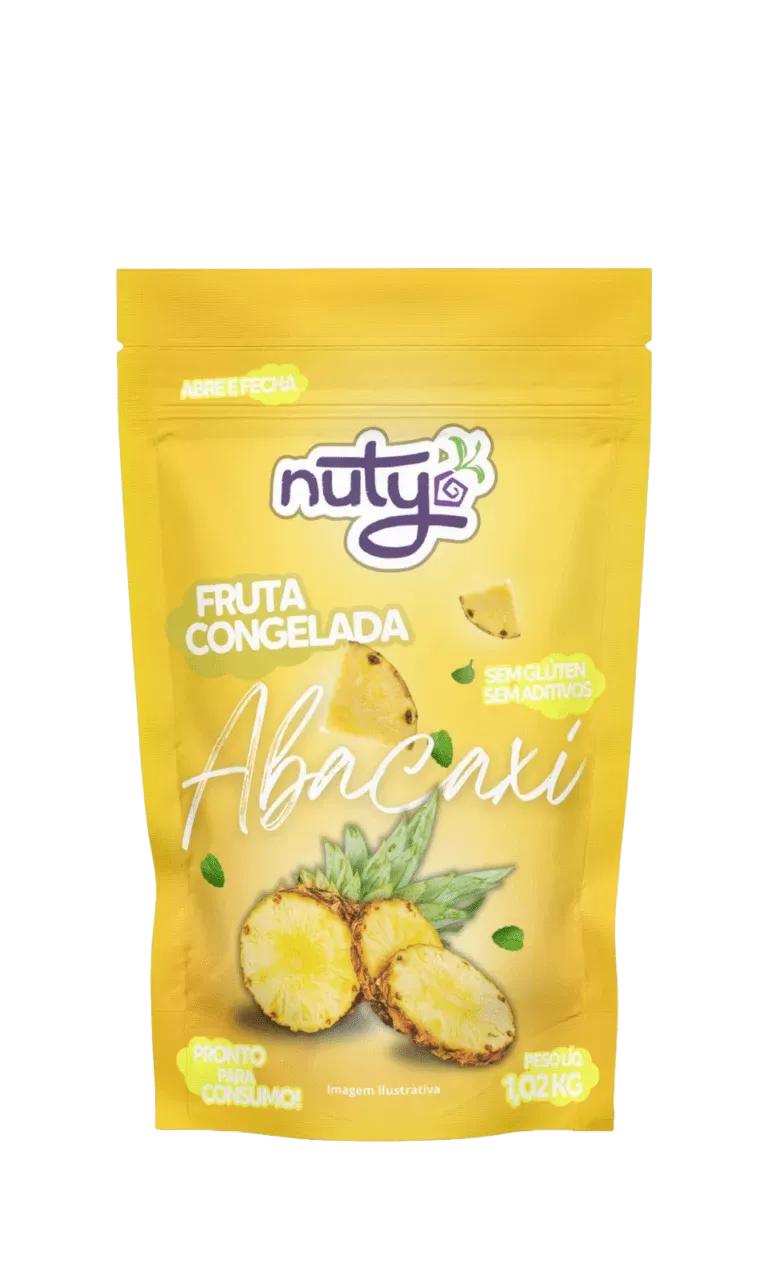 Fruta Congelada Abacaxi