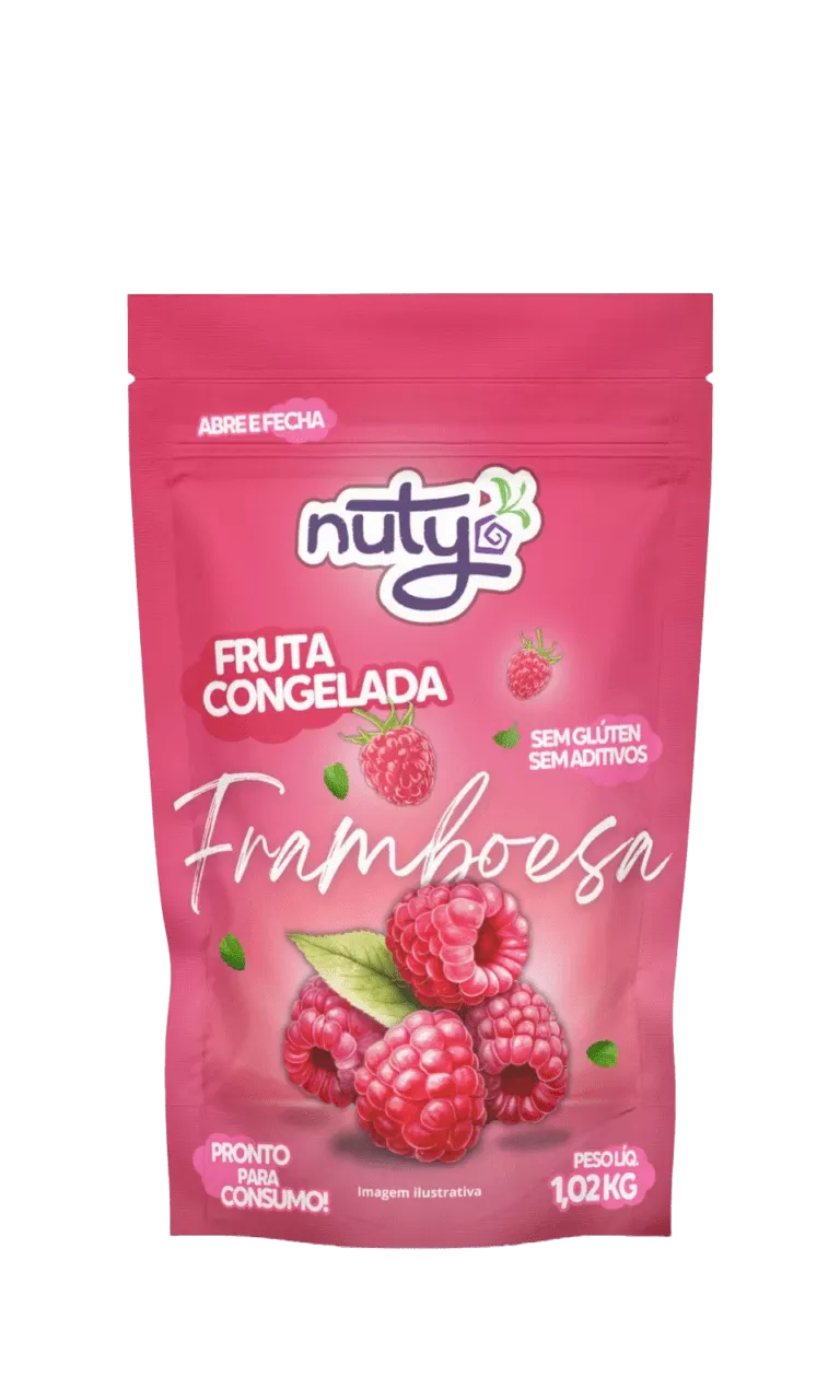 Fruta Congelada Framboesa
