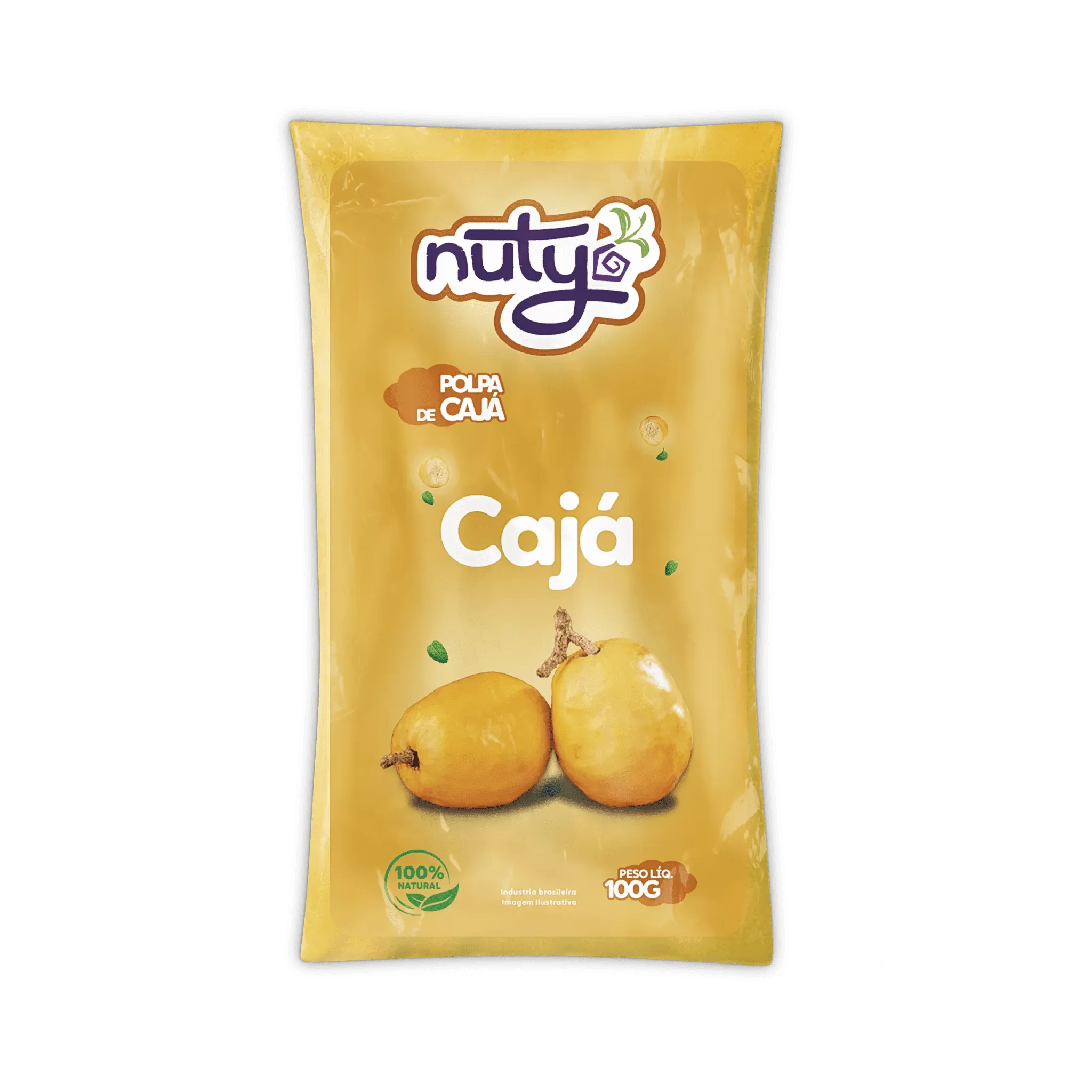 Polpa de fruta sabor Cajá Sabor do Nordeste - Nuty Açaí