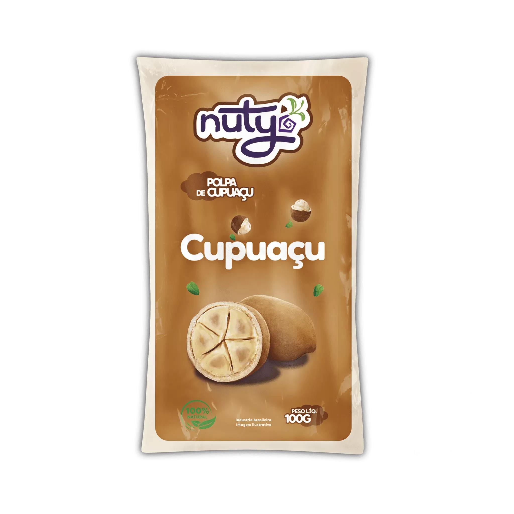 Polpa de fruta sabor Cupuaçu Amazônico - Nuty Açaí