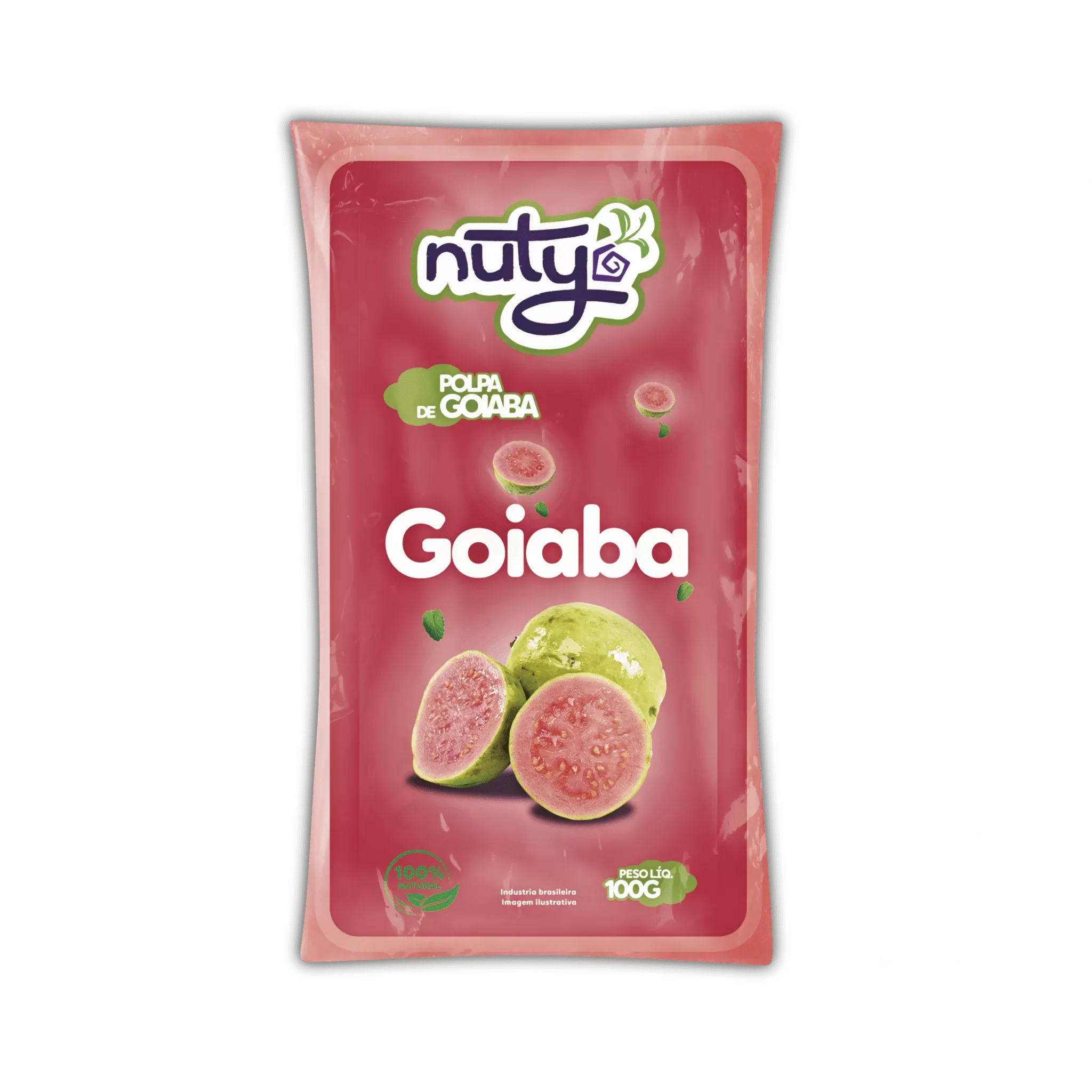 Polpa de fruta sabor Goiaba Cremosa - Nuty Açaí