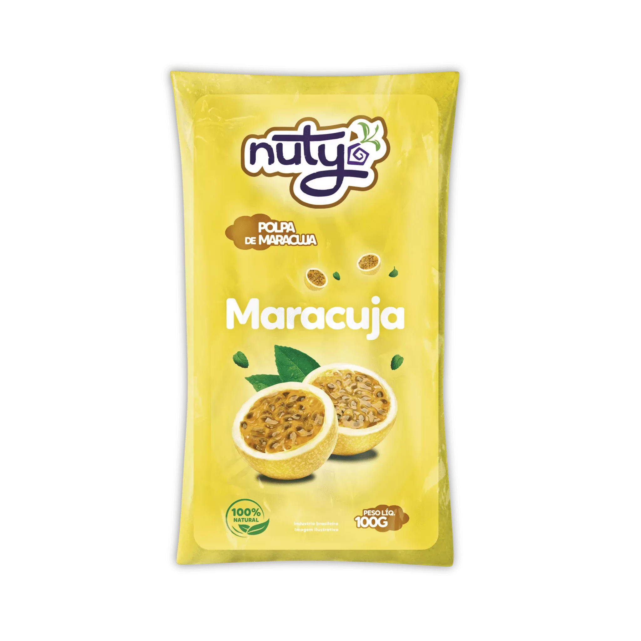 Polpa de fruta sabor Maracujá Clássico - Nuty Açaí
